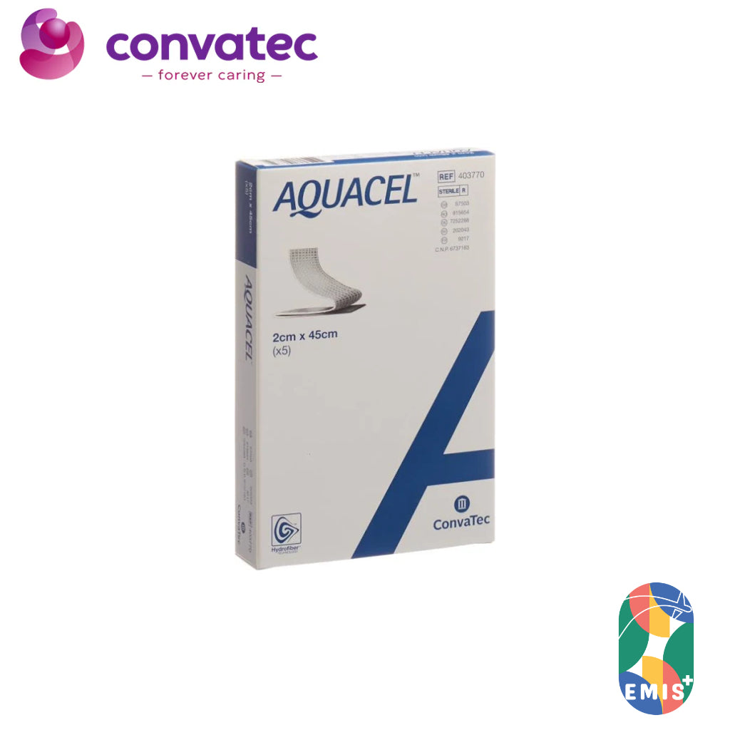 Convatec Aquacel Hydrofiber Dressing Ribbon with Strengthening Fiber [403770]